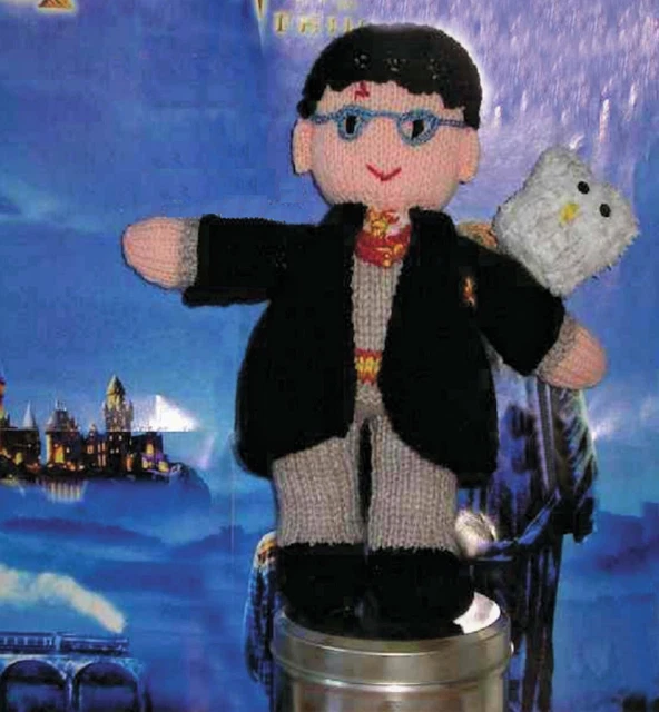 HARRY POTTER INSPIRED Doll Toy Hedwig Owl KNITTING PATTERN DK Boy Girl Character £2.19 PicClick UK