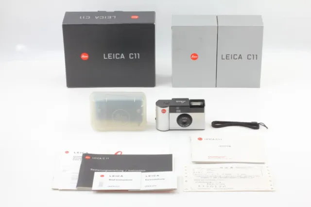 [Near MINT IN BOX] Leica C11 Silver Point & Shoot APS Film Camera From JAPAN