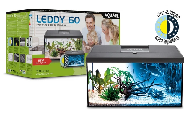 Fish Tank aquarium AQUAEL 54 litres. Ward and full set up included !
