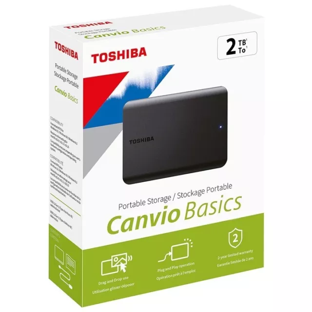 Disque dur externe HDD 2To 2,5 pouces