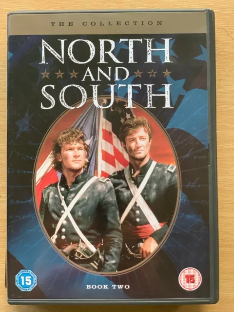 Nord Et Sud Livre 2 DVD Coffret 1986 Américain Guerre Civile Mini Série