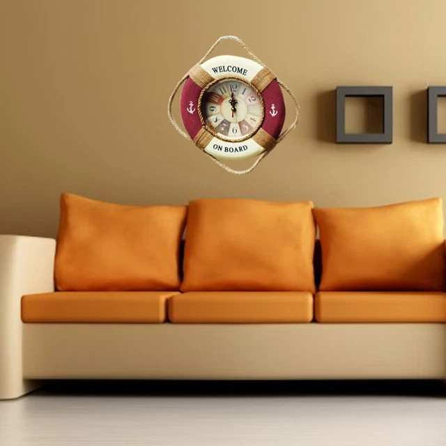 Horloge murale Accessoires pour la maison Décoration de suspension Horloge