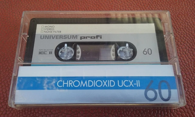 Lot De 3 Cassettes Audio Universum Chromdioxid UCX-II 90 Minutes Dioxyde Chrome