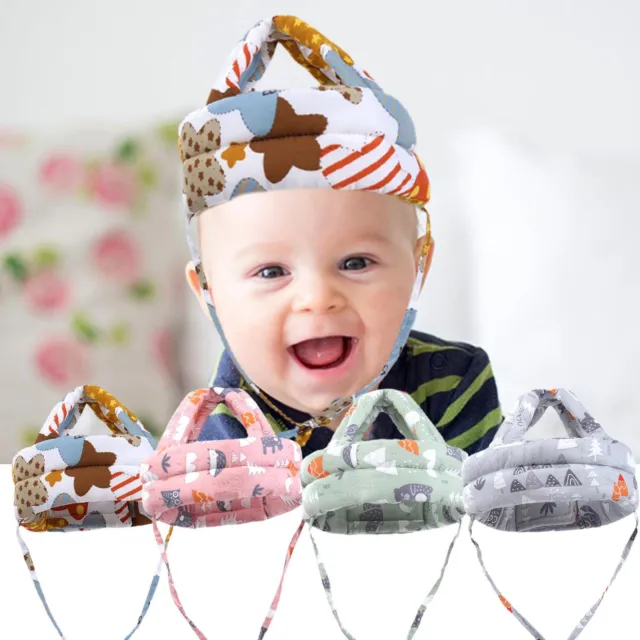 Baby Walking Hat Helmet Head Protector Safety Adjustable Hat For Infant Toddler