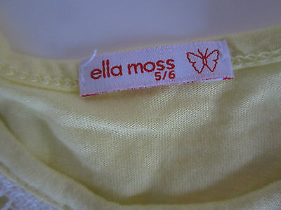 NUOVO Con Etichette Ragazze Ella Moss Designer Pantaloncini pizzo Overlay vestito da Set SZ 4/5 3