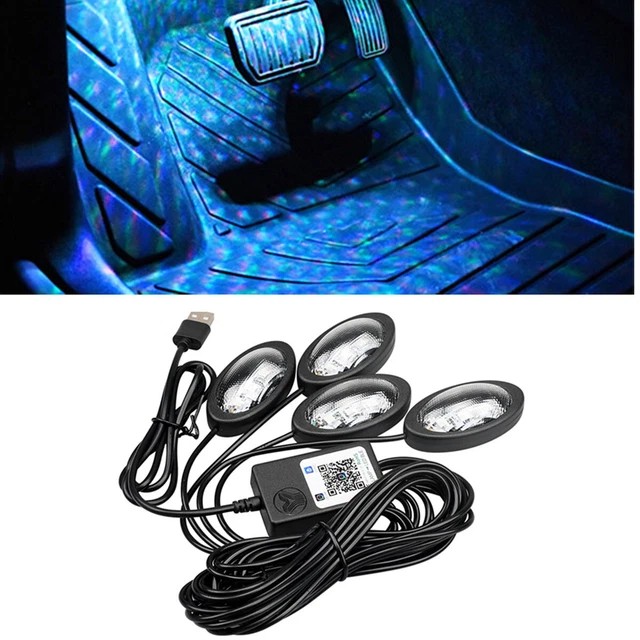 CAR INTERIOR FOOT LED Star Light Atmosphere Starry Sky Night Decorative