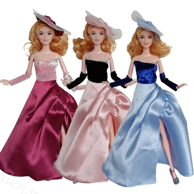 Fashion Elegant Party Clothes Doll Princess Skirt  30cm Doll/1/6 BJD Dolls