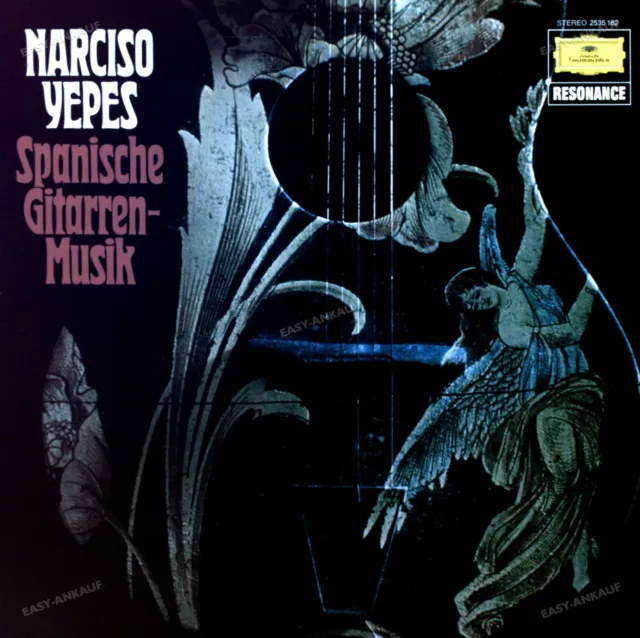 Narciso Yepes - Spanische Gitarren-Musik LP (VG+/VG+) '