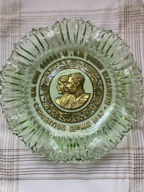 Commemorative Plate - Coronation Of King George VI and HM Queen Elizabeth