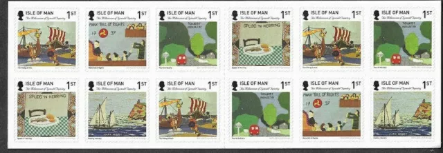 Isle of Man -Millenium tapestry complete booklet mnh 2014