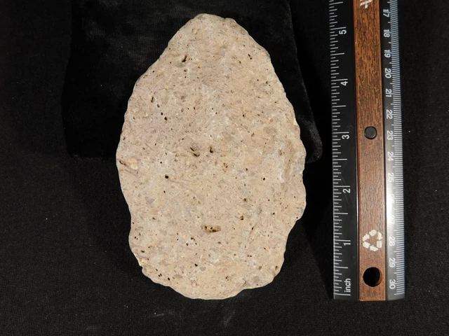 Big! One Million Year Old Early Stone Age ACHEULEAN HandAxe Algeria 336gr