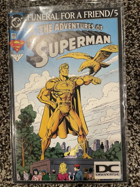 THE ADVENTURES OF SUPERMAN #499 (DC Comics 1993) 3rd Print DC Universe Variant