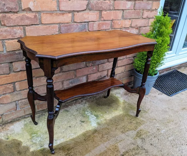 Beautiful Edwardian Mahogany Occasional Table - Stunning condition