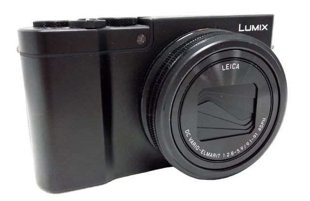 Panasonic Lumix DMC-TZ100 Compact Digital Camera Black With Battery & Cable #304