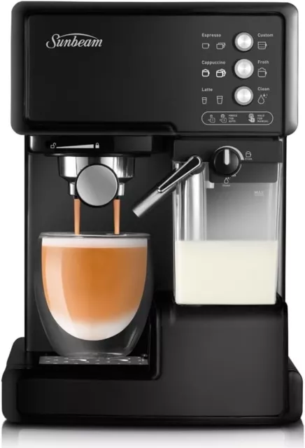 EM5000K Café Barista Coffee Machine | One-Touch Espresso, Latte & Cappuccino Cof