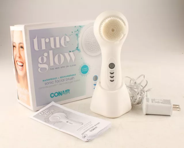 *Conair True Glow Sonic Facial Brush Kit 3 Speed
