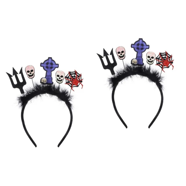 2x fascia per capelli cosplay premium sicura per Halloween pro cosplay amici festa