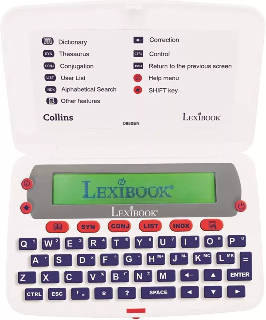 LEXIBOOK D850EN The Collins English, 13th Edition-Electronic Dictionary 3