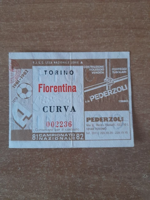 BIGLIETTO STADIO TICKET LAZIO TORINO - CAMPIONATO SERIE A