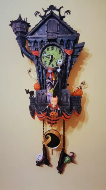 The Nightmare Before Christmas Cuckoo Wall Clock