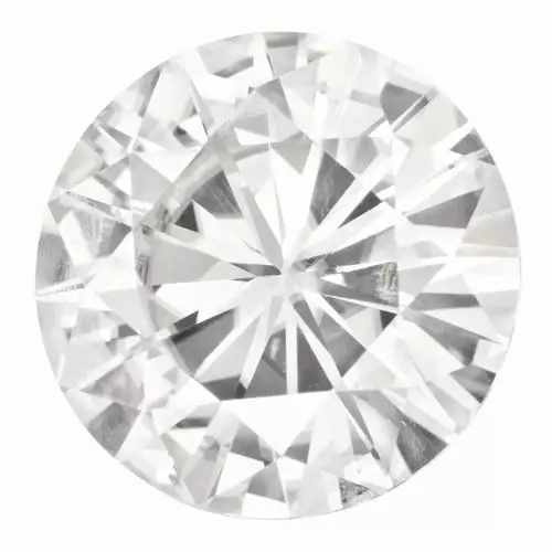 1 Round Moissanite Forever Brilliant 15mm Diameter 12.00 tcw Loose Stone