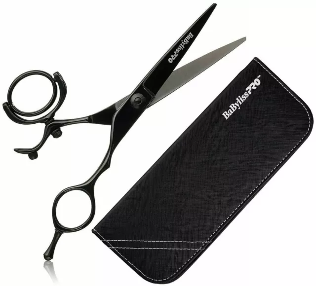 BABYLISS PRO NANO Titanium 5.75 Japanese Steel Shear Barber Scissors BABS575 85.46 PicClick AU