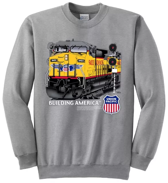 Union Pacific Building America C44-9W Authentic Railroad Sweatshirt [20005]