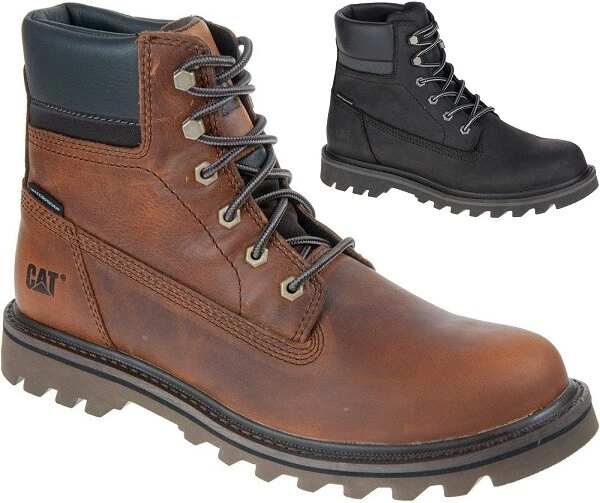 Bottes Caterpillar Allerton Wide En Cuir Mustang - Taille Large, Semelle Durable - Pour Hommes - 5
