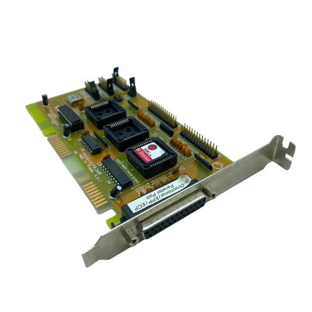 DUAL PARALLEL PORT Card Controller ISA 8BIT FK3SIIGPA348 SIIG Bi