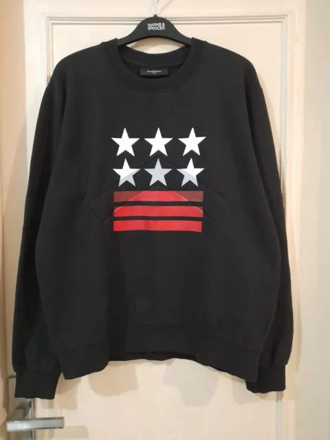 Givenchy Stars & Stripes Print Sweatshirt