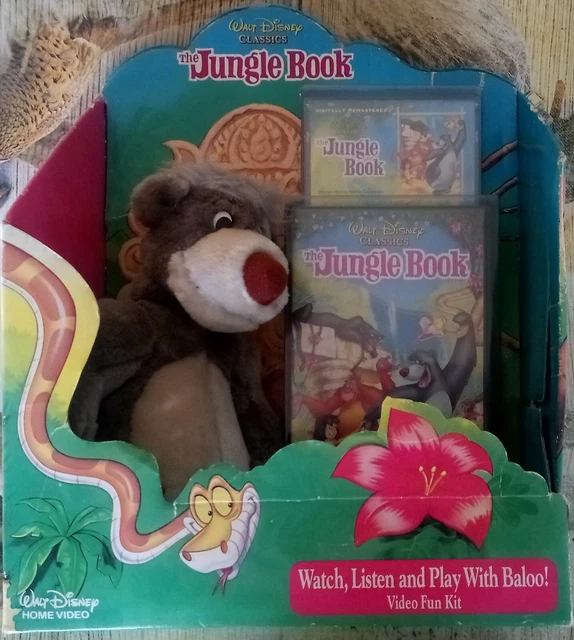 THE JUNGLE BOOK VHS tape Cassette tape And Baloo Collectables £50.00