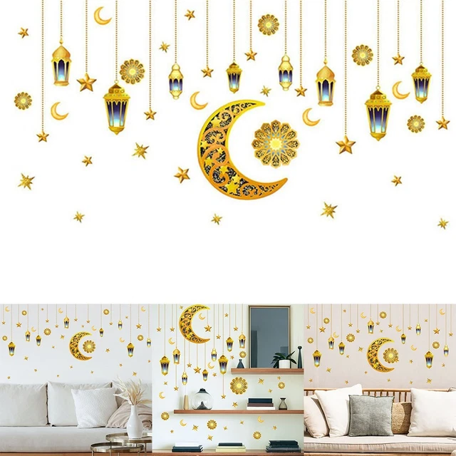 Pegatinas de pared juramento Mubarak para el hogar tatuajes de pared islámicos hogar
