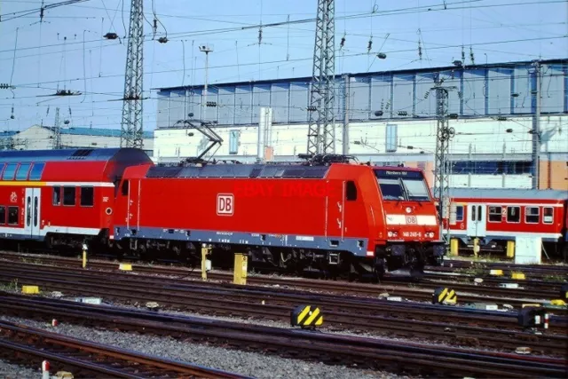 Photo  German Rly - 146 245   Db Adtranz Class 146.1 Bo-Bo No.146 245 Arriving A