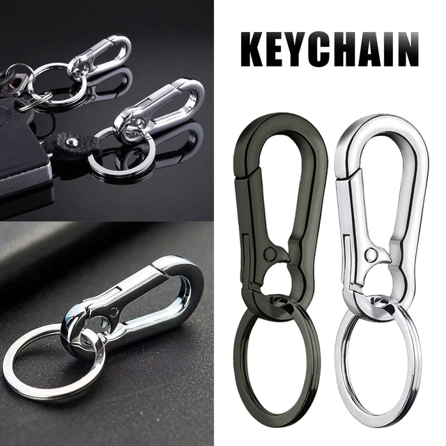 1* Simple Car Key Chain Waist Belt Clip Hanging Key Chain Belt Clip Key Chain