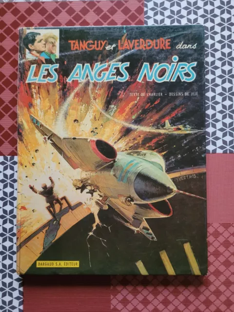 Tanguy Et Laverdure Jijé T9 Les Anges Noirs Rare Eo Lombard 1968 !!!