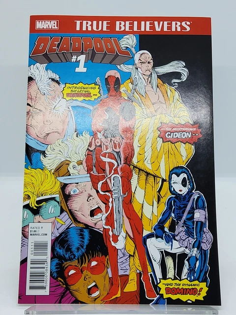 True Believers Deadpool #1 NM 1st App Of Deadpool Marvel 2016