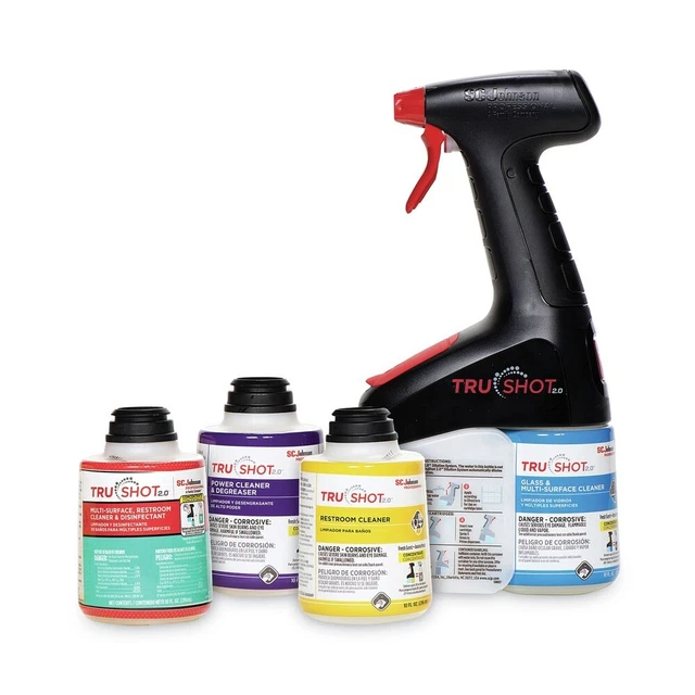 SC Johnson 323564 10 oz. Concentrate TruShot 2.0 Mobile Dispensing System New