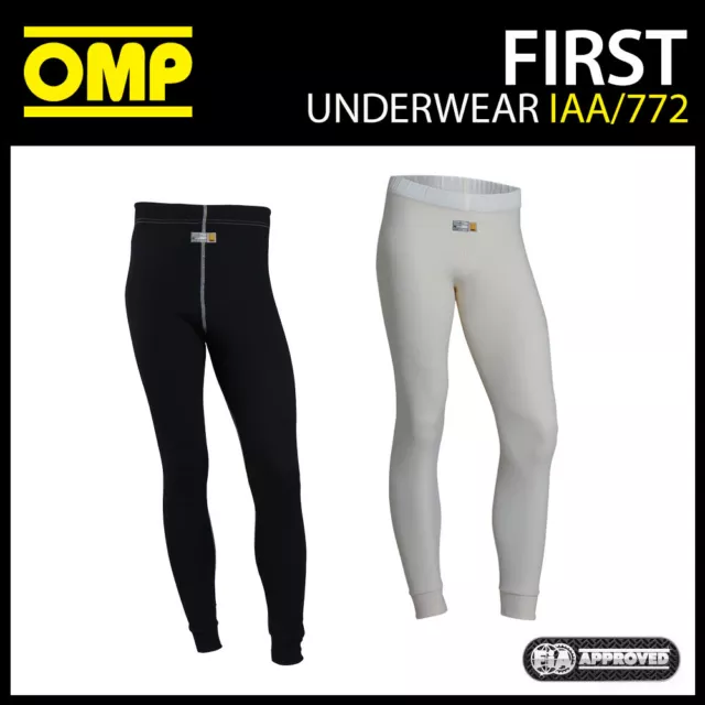 OMP First Pants Fireproof Underwear FIA Approved Motorsport Race Rally Karting