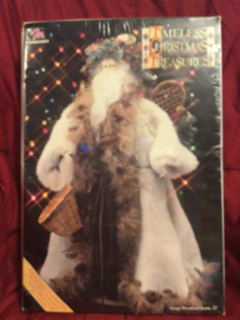 Mangelsen's Timeless Christmas Treasures DIY Large Victorian Santa 22" Detailed