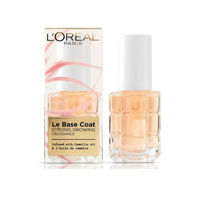 L Oreal Soin Ongles Base Coat Croissance À L'huile De Camélia 13,5Ml