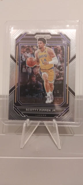 Carte Sportive Scotty Pippen Jr. - Panini Crown Royale 2021-22 - Auto Bleu /75 - Lakers