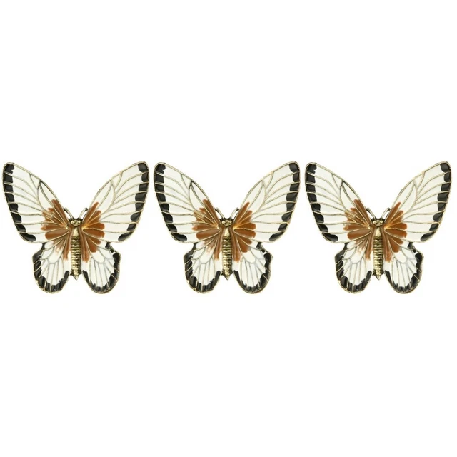 3x Vintage Schöne Zarte Weibliche Broche Pin Schmuck Zubehör Geschenk für Damen