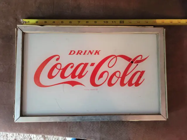 Vintage Vendo Coke Machine Sign - From HA 56 A-B Machine? - #20230525232