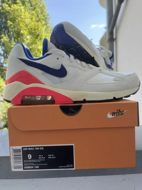NIKE AIR MAX 180 Ultramarine OG Vintage bw dunk 1 sb tn jordan 90