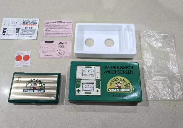 Green House GH-54  Nintendo Game and Watch Multi Screen