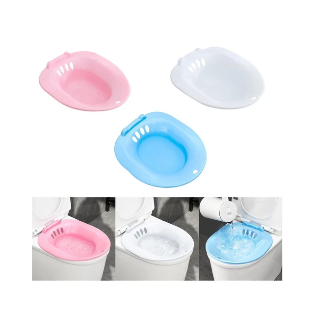 Siège de toilette Lavabo Femme Assise Bain Bol Profond Portable Hip Baignoire