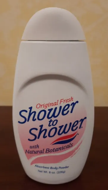 VTG Shower to Shower Original Fresh Body Powder Natural Botanicals Movie TV Prop
