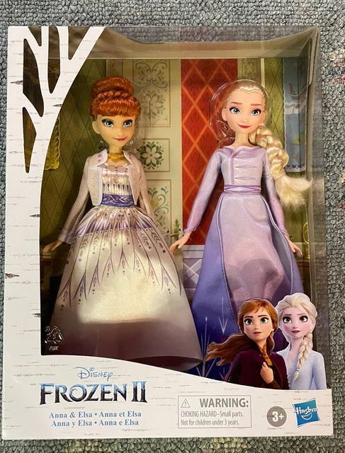 Disney Frozen 2 II Movie ANNA & ELSA Fashion Dolls 2-Pack Doll Set New 2019
