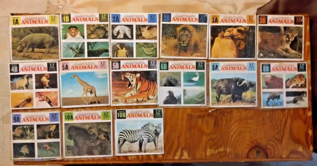 The Random House Wonderful World of Animals - 15 pack Stamps Lot/ 255 total!