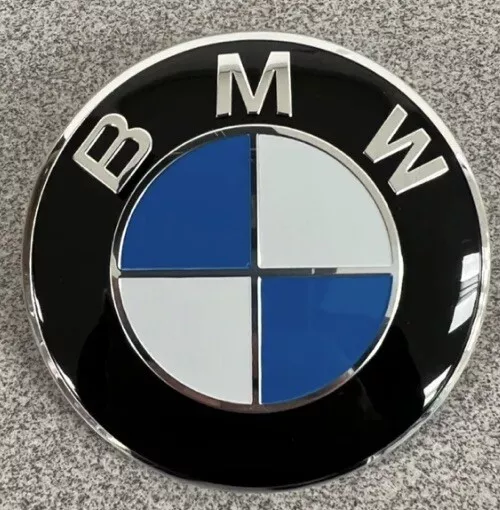 BMW 74mm BOOT/TRUNK REPLACEMENT EMBLEM BADGE ROUNDEL F22 23 30 31 32 E46 E90 M3